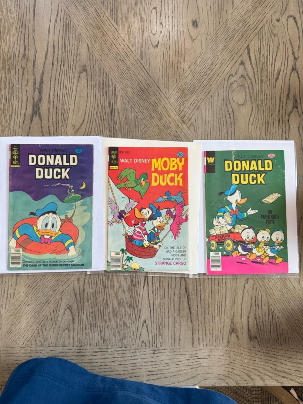 Gold Key/Whitman Bronze Age Comic Books Donald Duck #216 + #204 - Moby Duck #28